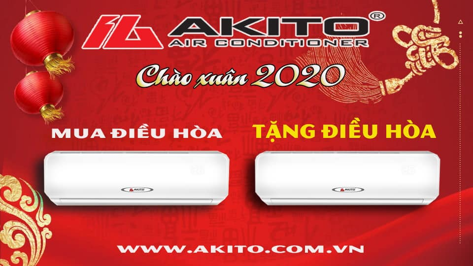 Chào Xuân 2020 cùng Điều hoà AKITO